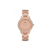 FOSSIL Yasi kolekcijos riešinis laikrodis Kvarcinis mechanizmas Nerūdijančio plieno apyrankė 34mm Auksinis ciferblatas Moteriškas laikrodis ES3020 Gold Dial beige
