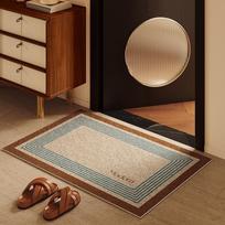 Durable Non-slip Entrance Door Mat: Wear-resistant, Dust Removal, Mud Wiping, Cuttable Coil Foot Mat for Household Use 40*60cm