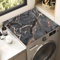 Dust Proof Mat For Washing Machines Non Slip Mat For Refrigerator Tops Appliance Sunshade Mat And Water Absorbent Cloth Cover KTJ 50cm*50cm