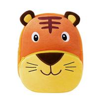 Kids Plush Backpack Cute Animal School Bag Children Backpack with Front Zipper Pocket for Boys Girls Preschoolers Elementary Students A