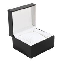 1pc High and Wooden Single Watch Gift Box With Pillow, Wood Wrist Watch Storage Box For Christmas, Birthdays And Anniversary
