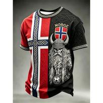 2026 Edition Norwegian Football Training T-Shirt Digital Printing Comfortable and Breathable Family Personalized Clothing S black