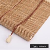 Japanese Style Drill-Free Bamboo Roller Blind
