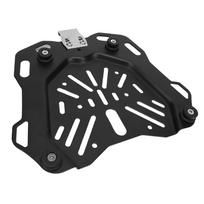 Motorcycle Rear Tail Box Base Plate Carbon Steel Universal Motorcycle Top Case Mounting Plate for 45L Trunk