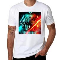 Battlefield 2042 T-Shirt vintage korean fashion mens graphic t-shirts pack S balta