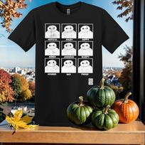 Retro Baymax Emotions shirt, T-shirt T shirt Men Women Unisex Tshirt SY569 S white