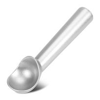 NonStick Aluminum Ice Creams Spoon Antifreezing Scoopers Kitchen Dessert Spoon Digging Ball Spoon for Kitchen Restaurat white
