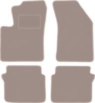 Beige velour floor mats for: Chrysler Sebring III sedan (2007-2010)