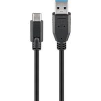 Goobay | Round cable | Sync  and  Charge Super Speed USB-C to USB A 3.0 charging cable | 67890 | USB 3.0 male (type A) | USB-C (male)