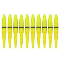 10Pcs Fishing Rod Tip Glow Stick LED Light Clip on Rod Tip Glow Stick Waterproofs LED Night Fishing Rod Tip Light
