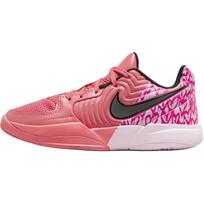 Nike Ja Morant 2 Slip Resistant Abrasion Resistant Low top Children's Basketball Shoes Pink White IB8833-800 40