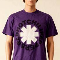 New Red Hot Chili Peppers large purple shirt AAA rock band tour Unisex T-Shirt M