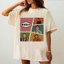Morat tshirt girl Vintage Psychedelic Digital Comfortable korean clothes tshirt Pop Culture Digital Vintage University S