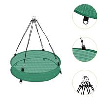 Heavy Duty Bird Seed Catcher Tray Simple Installation Hanging Tray Universal Bird Feeder Practical Feeder Hanging Hoop