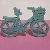 Bike Silicone Mold Bicycle Chocolate Fondant Mold 3D Mini Bike With Basket Mould Non-stick DIY Necklace Key Chain Mould China Mainland