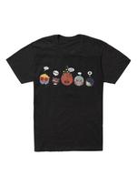 MARVEL GALAXY SAUGOTOJAI CHIBI VEIDUKAI MARŠKINĖLIAI Vyriški dydis XS 5XL įvairiaspalvis