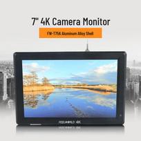 FEELWORLD T756 7  4K Photography Monitor with Handheld Stabilizer Display 180x120x18mm