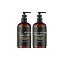 (2 vnt) 240 ml anticeliulitinis masažinis aliejus su kolagenu ir kamieninėmis ląstelėmis, odą stangrinantis, drėkinantis celiulitą, esencijinis kūno aliejus 3PCS