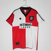 Retro 1995/1996 Rangers away jersey Thai top football jersey, wholesale S