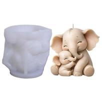 Creative Elephant Silicone Candle Mold For DIY Crafts Food Grade High Temperature Resistant Candle Making Tool 1