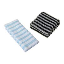 Gentle Exfoliating Bath Scrubber Double Sided Back Scrubber Towel Washcloth For Sensitive Skin Bath Accessories