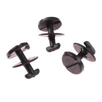 10Pcs Floor Carpet Mat Clips Twist Lock With Washers For E36 E46 3 Series E38 E39 5 & 7 Series Automobile Replace Fasteners 1.84*1.22*2.04