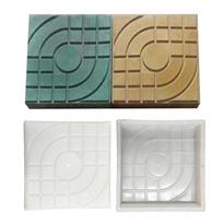 Plastic Making DIY Paving Mould Home Garden Floor Road Concrete Stepping 25*25*4cm