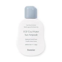 Fromlier Vegan EGF Cica Water Sun Ampoule SPF (Chemical UV Filters) white