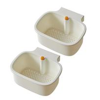 Multipurpose Hanging Sink Strainer Basket With Fine Mesh Designs Prevents Clogging and Maximizes Countertop Space balta