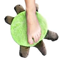 Turtles Design Floor Cleaning Pad Easy Operations Double Side Washable Reusable Foot Mop For Home Office Dust Control S