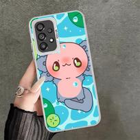 Axolotl Cartoon Cute Soft Phone Case for Samsung A17 A16 A15 A14 A13 A57 A56 A55 A54 A53 A37 A36 A35 A34 A33 A26 A25 A24 A23 A52 Samsung A13
