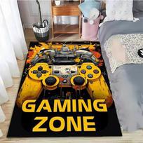 15 Size Gaming Rug for Boys Room Gamer Rug with Controller Design Carpet for Game Room Bedroom Decor Non-slip Machine Washab Mat 40x60cm (16x24in)