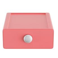 Stackable Design Desktop Drawer Storage Box PP Material Compact Multifunctional Organiser White Yellow Desk Supplies Organizer