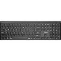 Gembird KEYBOARD WRL SLIM 2.4G+BT US/KB-WPS-03 KB-WPS-03
