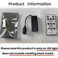 LED Light Kit For 10281 Creator Expert Bonsai Tree Building Blocks Decorative Lamp (Not Include Building) S