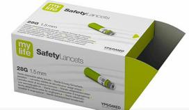 MyLife Safety Lancets 1.5mm Green 28G