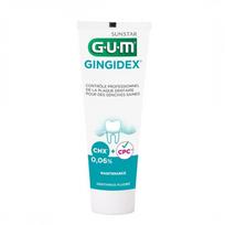 Dantų pasta dantenų priežiūrai GUM Gingidex 0.06% 75 ml