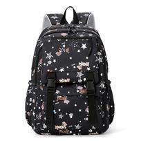 Cartoon Print Backpack Large Capacity Student Schoolbag