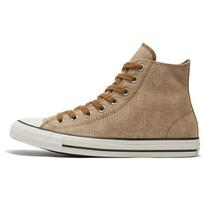Converse Chuck Taylor All Star High Washed Canvas - Nomad Khaki Unisex Sneakers Brown Egret Terra-Taupe 171061C 40 beige