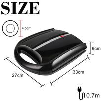 1400W Double-sided Heating Donut Maker Large Size 16 Hole Round Cake Machine Household Breakfast Electric Pancake Maker
