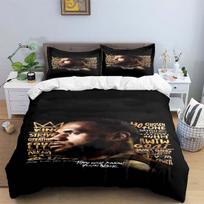 Fashion Basketball Star A-Lebron J-James Printing Bedding Set Duvet Cover Comforter Bed Youth Kids Girl Boys Birthday Gift EU Single(135*200cm)3pcs