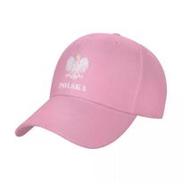 Unisex Women Polish Flag Eagle Polska Cap Outdoor Baseball Cap Polyester Arms Of Poland Hat Sun Hats Breathable Sun Hats Washable Adjustable&>8Y pink