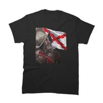 Morion Tercio Burgundy Cross Flag Spanish Third Helmet TShirt 100 Cotton ONeck Short Sleeve Casual Mens Tshirt Size S3XL S