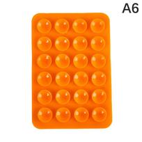 1PC Double Side Silicone Suction Pad For Mobile Phone Fixture Suction Cup Backed Adhesive Silicone Rubber Sucker Pad For Fixing