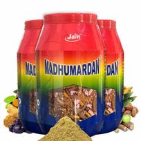 JAIN Madhumardan Powder 300g X Pack of 3 Natural Ayurvedic Herbal Supplement for Healthy Living red