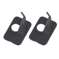 2Pcs Plastic Arrow Rest Black Back Hunting Arrow Holder Self-Adhesive Recurve Bow Shoot Targeting Accessory A
