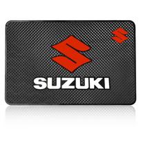HECQ4 1PC Car Mobile Phone Mat Dashboard Mat Rubber Mat  Non-Slip Pad for Suzuki Swift Jimny Grand Vitara SX4 Samurai Spacia Liana Car