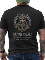 Hammersbald Grafinis T-shirt Vyrams ir Moterims Grynos Medvilnės Vasariniai Harajuku Drabužiai Laisvalaikio ir Madingi Paplūdimio Trumpomis Rankovėmis T-shirt 4XL