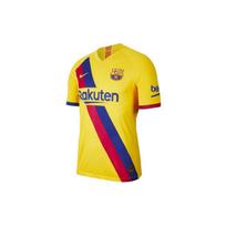 Nike FC Barcelona Vapor Match išvykos ​​marškinėliai 2019/20 vyrų futbolo apranga geltoni AJ5256-728 XL yellow