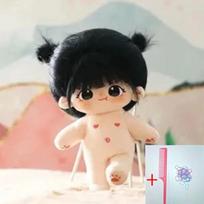 20cm nanhong Medvilninė Lėlė Sandėlyje Keičiami Kūdikių Drabužiai 2 Dalių Pliušinė Lėlė Apsirengti Cospslay Anime Figūrėlė Vaikams Mergaitėms Žaislai Without skeleton